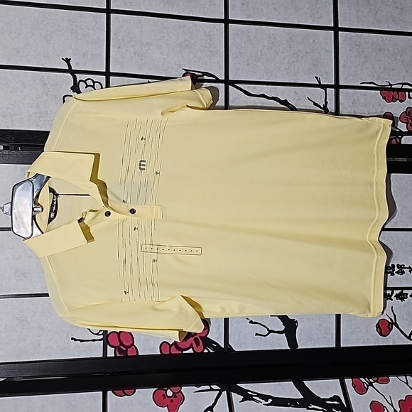 Travis Mathew Other - Travis Mathew Yellow Polo Shirt Size Small NWT‎